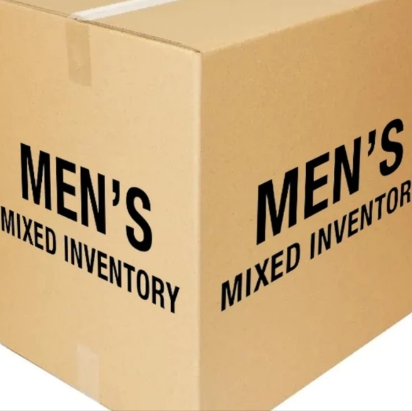 NEW MEN'S Wholesale 5LB Box Resellers Clothing Mixed Sizes - Picture 1 of 2